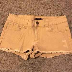 Forever 21 Tan Shorts